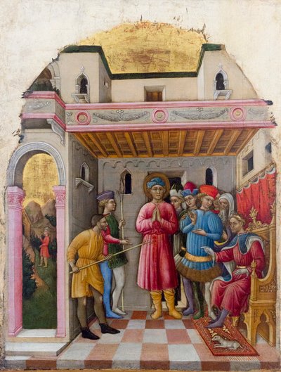 The Martyrdom of Saint Mamante by Francesco de Franceschi
